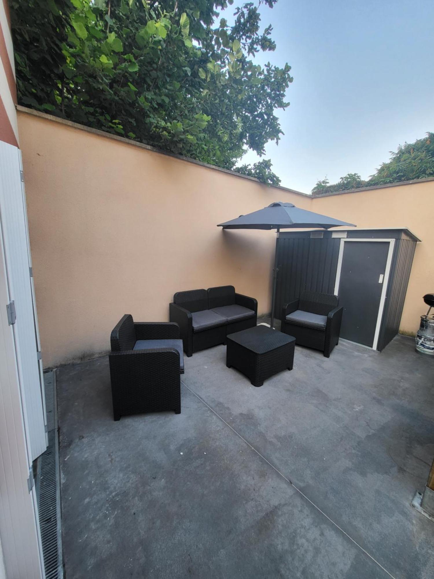 Studio Proche Gare Vernon Giverny Avec Parking Gratuit Bagian luar foto