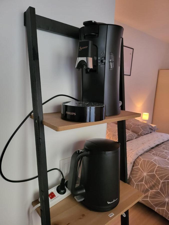 Studio Proche Gare Vernon Giverny Avec Parking Gratuit Bagian luar foto
